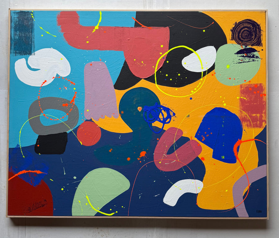 "Lovely Mess" 49x61
